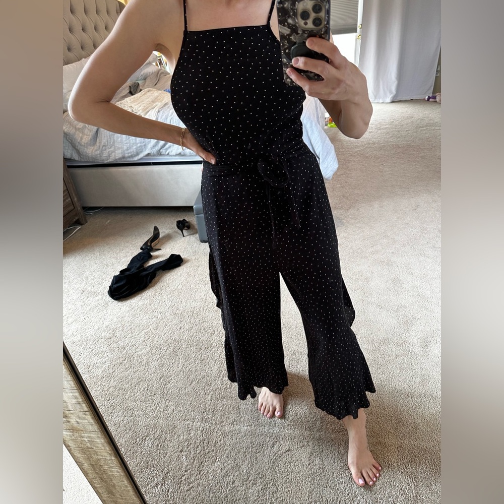 Polka dot jumpsuit